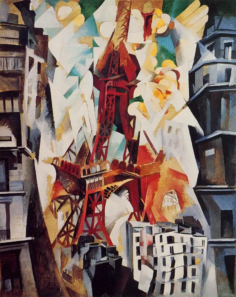 Champs de Mars, La Tour rouge by Robert Delaunay